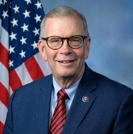 Republican U.S. Rep. Tim Walberg of Michigan, running for re-election to the U.S. House of Representatives in the 2022 U.S. midterm elections, appears in an undated handout photo provided October 11, 2022.