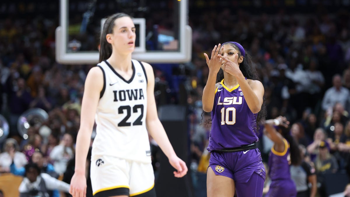 #What to know for Iowa vs. LSU rematch in March Madness Elite Eight