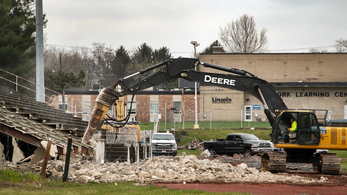 Inch Sports Complex Takes Over former Central York Bleachers, Demolished for Renovation