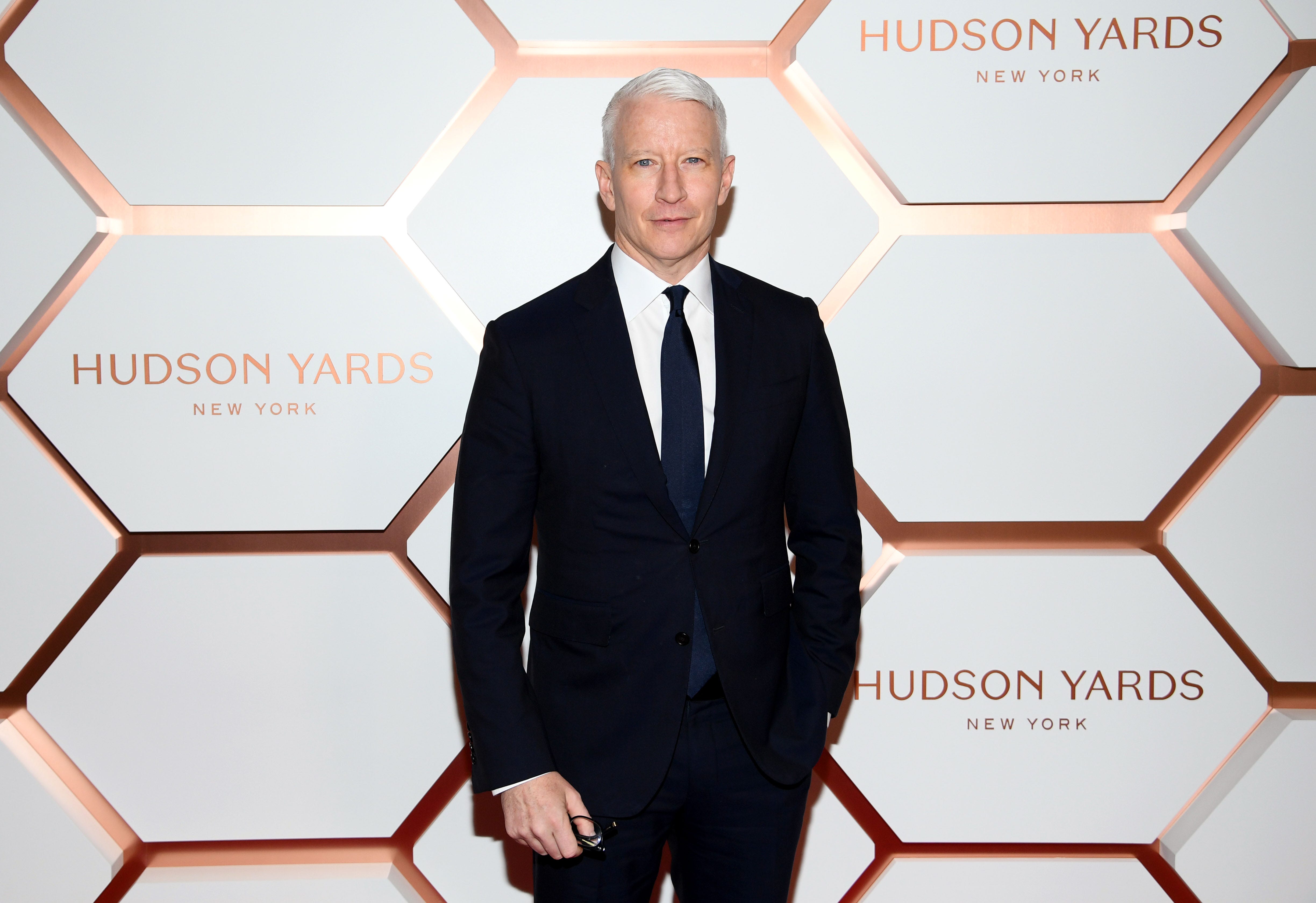 Anderson Cooper attends Hudson Yards, New York's Newest Neighborhood, Official Opening Event on March 15, 2019 in New York City.