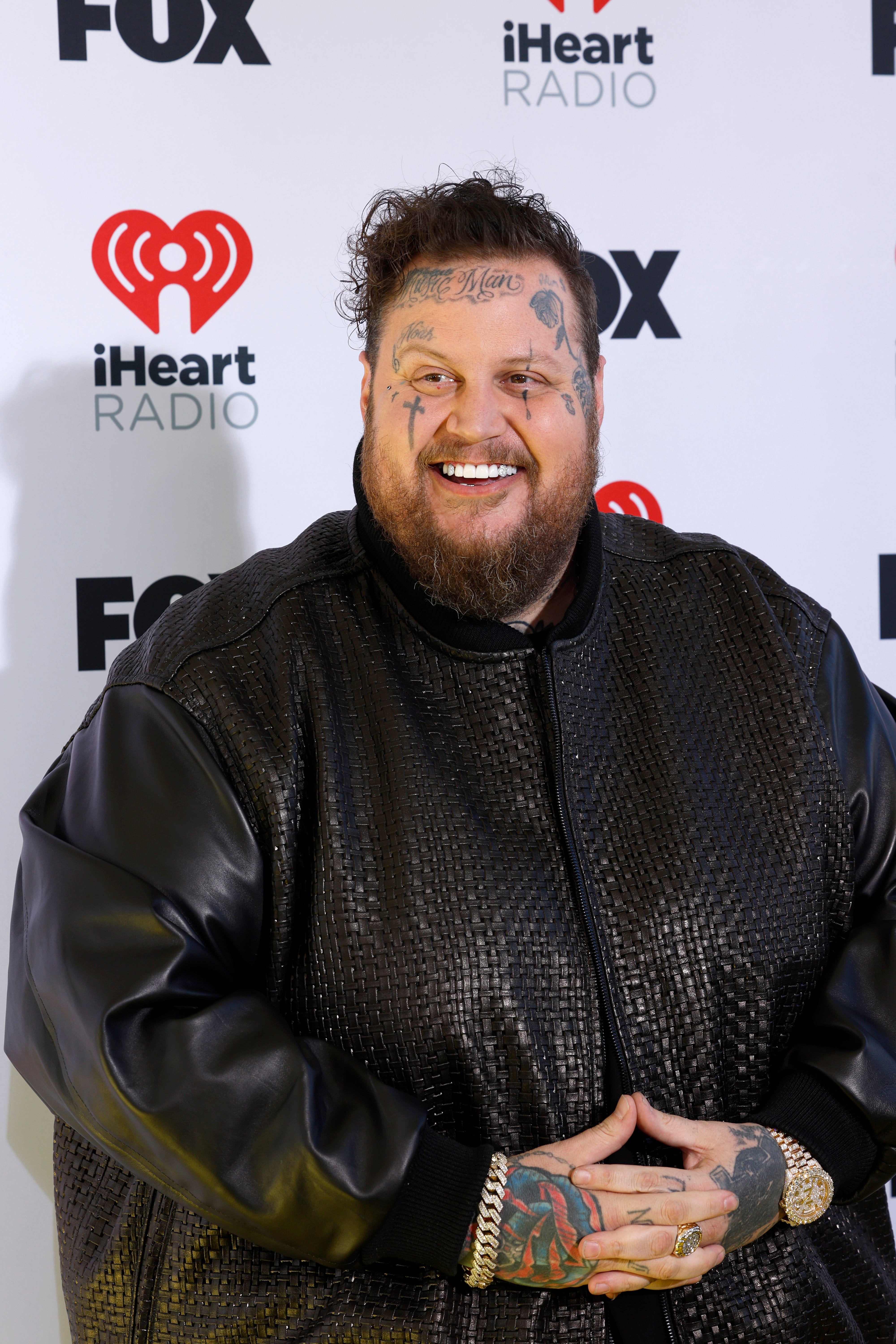 HOLLYWOOD, CALIFORNIA - APRIL 01: Jelly Roll attends the 2024 iHeartRadio Music Awards at Dolby Theatre on April 01, 2024 in Hollywood, California. (Photo by Frazer Harrison/Getty Images) ORG XMIT: 776092382 ORIG FILE ID: 2131246809