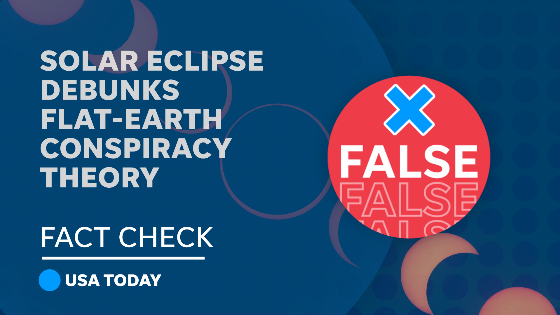 Debunking flat Earth claims as April 8 total solar eclipse approaches
