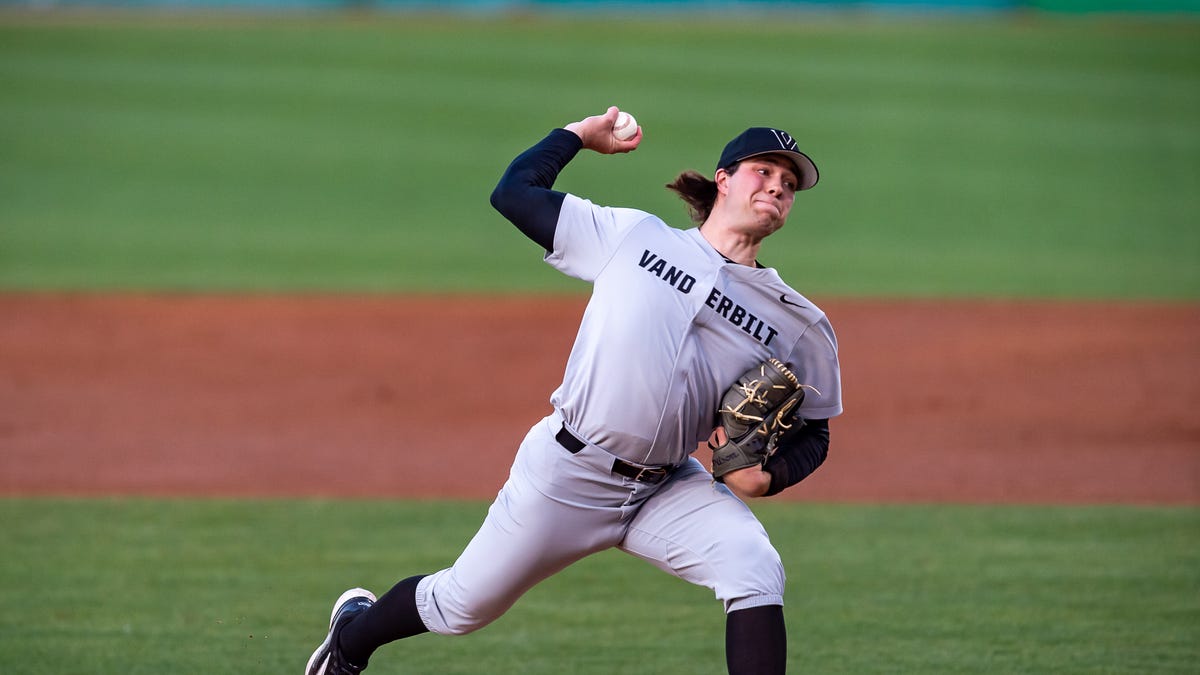 Bryce Cunningham throws complete game shutout for Vanderbilt baseball vs Mississippi State