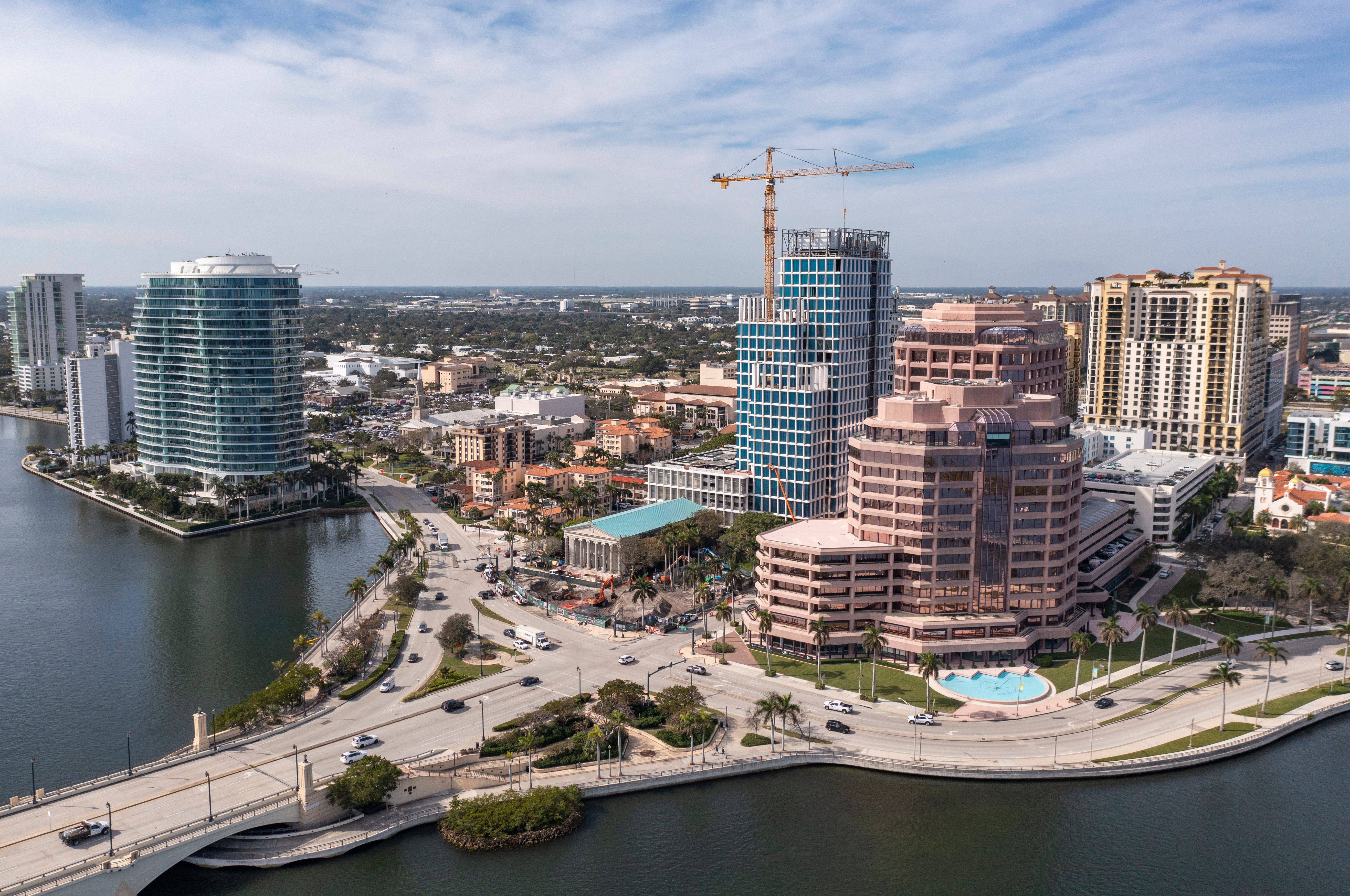 The five states with the fastest inflation:  1. Florida, 12-month inflation: 3.9%  Americans have streamed into the Sunshine State since the pandemic for its warm weather, beaches and lower costs, especially compared to the Northeast. The state gained 194,000 more residents than it lost last year, according to Moody's and Census Bureau figures, driving up the cost of single-family homes and rent. The influx also has pushed up the cost of food, furniture and other goods and services. Damaging hurricanes in recent years have also caused homeowners insurance to skyrocket.