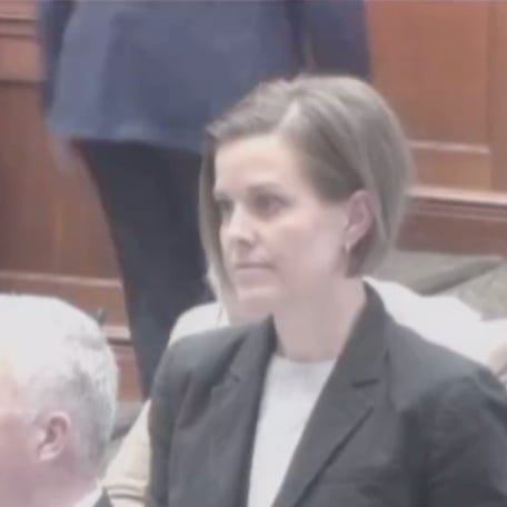 Maine State Rep. Laurel Libby spoke on Neo-Nazi's during a floor debate on a bill that would prohibit unauthorized paramilitary training