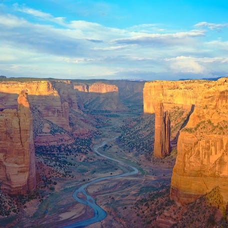 The stunning scenery around Canyon de Chelly National Monument
