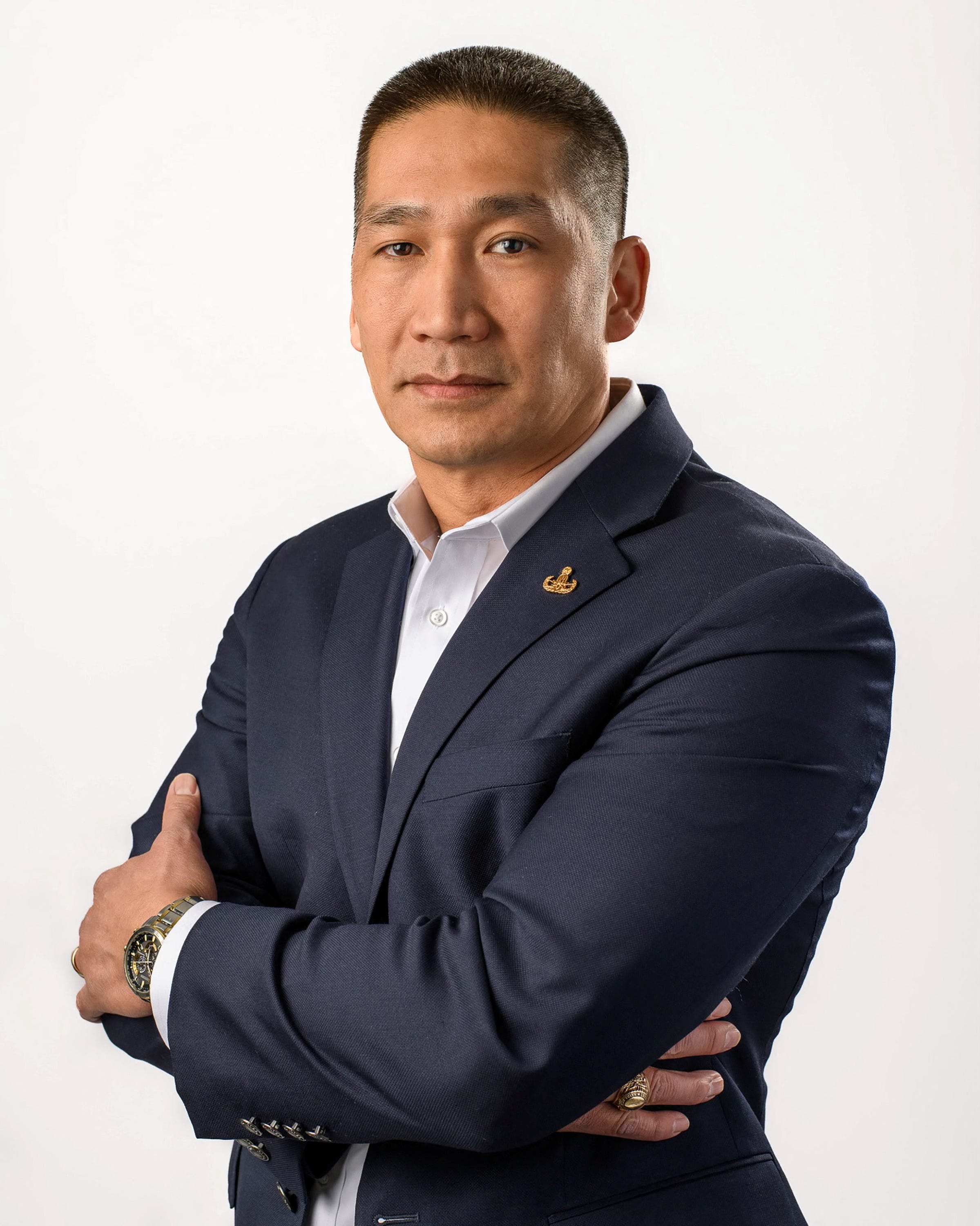 Hung Cao, Republican candidate from Virginia, running for the U.S. House of Representatives in the 2022 U.S. midterm elections, appears in an undated handout photo provided October 11, 2022.