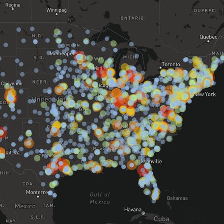 USA TODAY published a data tool where readers can look up the number of crimes reported at more than 10,000 U.S. college campuses.