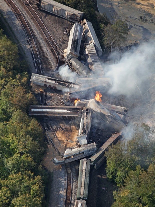 Photo of Train derailments