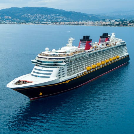 The Disney Dream cruise ship.