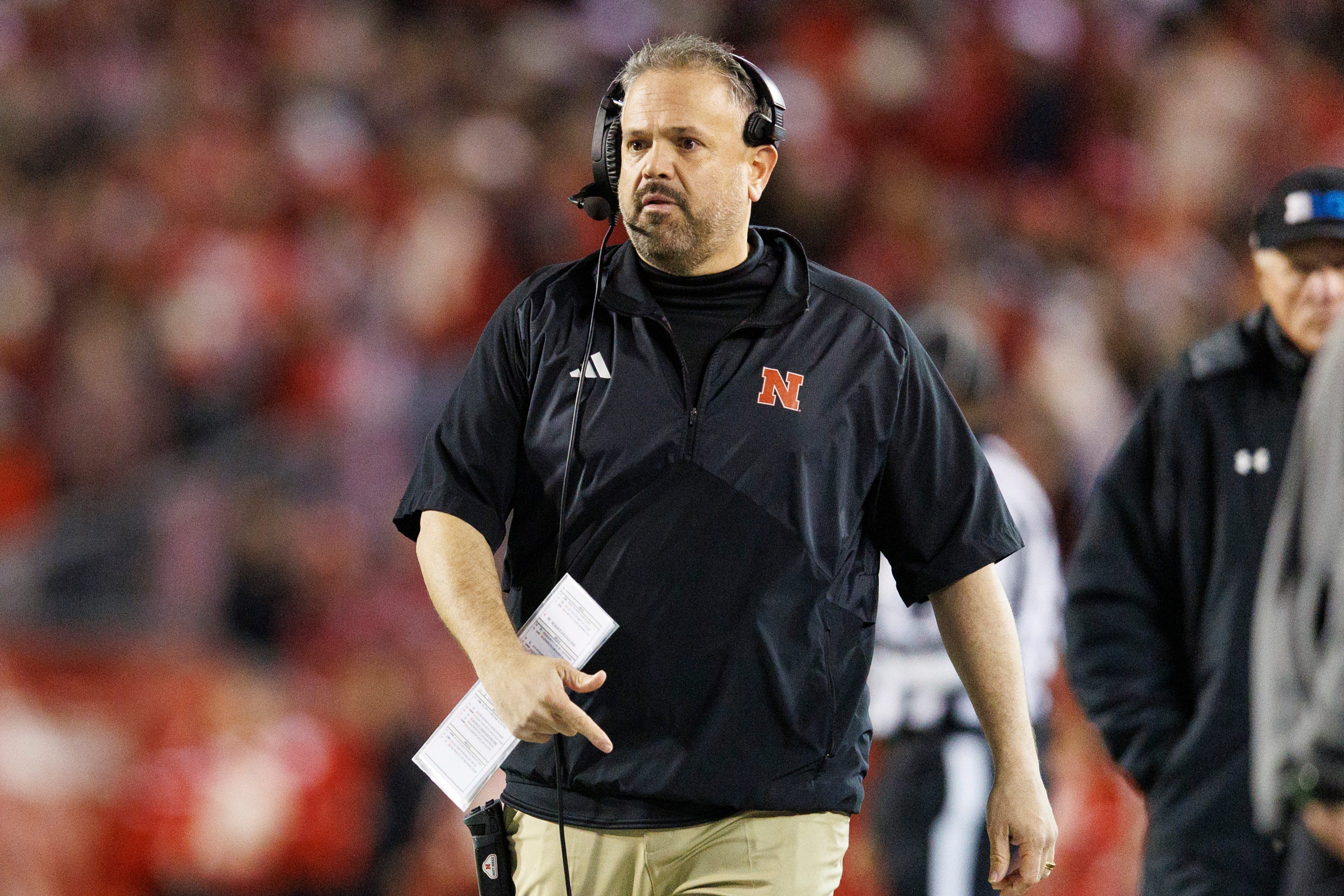 Nebraska coach Matt Rhule