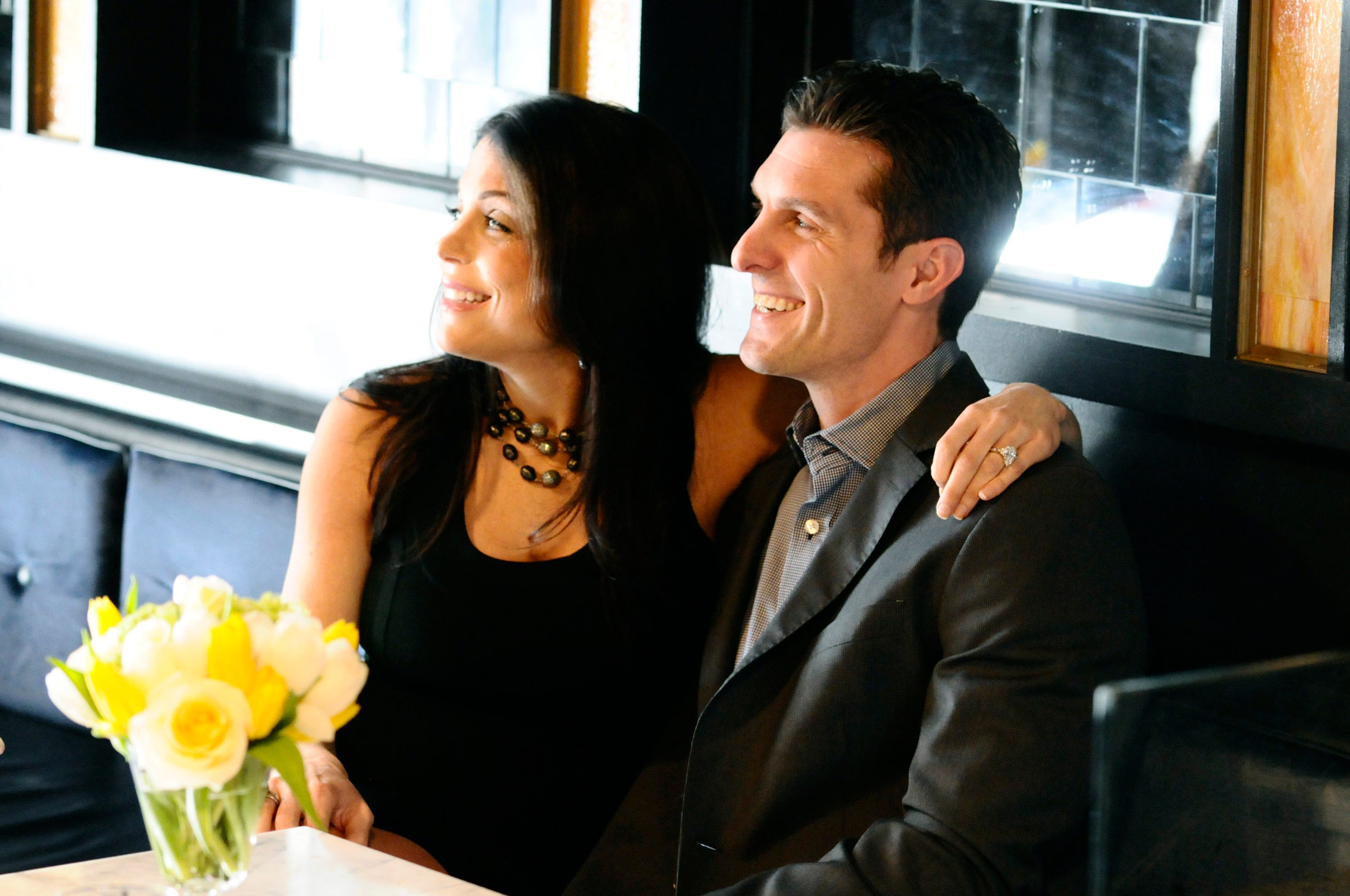BETHENNY'S GETTING MARRIED -- "Bethenny's Rehearsal Brunch" -- Pictured: (l-r) Bethenny Frankel, Jason Hoppy -- Photo by: Andrei Jackamets/Bravo/NBCUPB