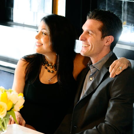 BETHENNY'S GETTING MARRIED -- "Bethenny's Rehearsal Brunch" -- Pictured: (l-r) Bethenny Frankel, Jason Hoppy -- Photo by: Andrei Jackamets/Bravo/NBCUPB