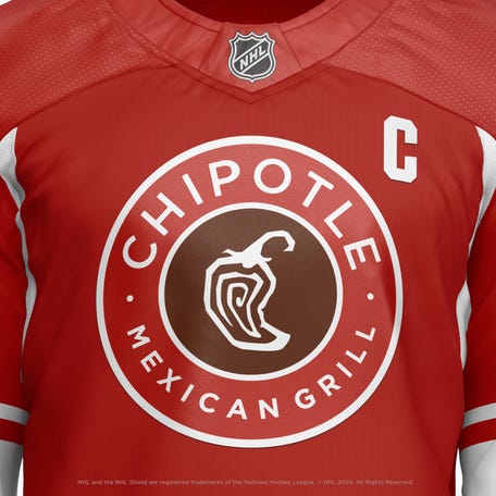 To celebrate the start of the NHL playoffs, Chipotle has a BOGO entrée deal on Monday, April 22, if you wear a hockey jersey into a location.