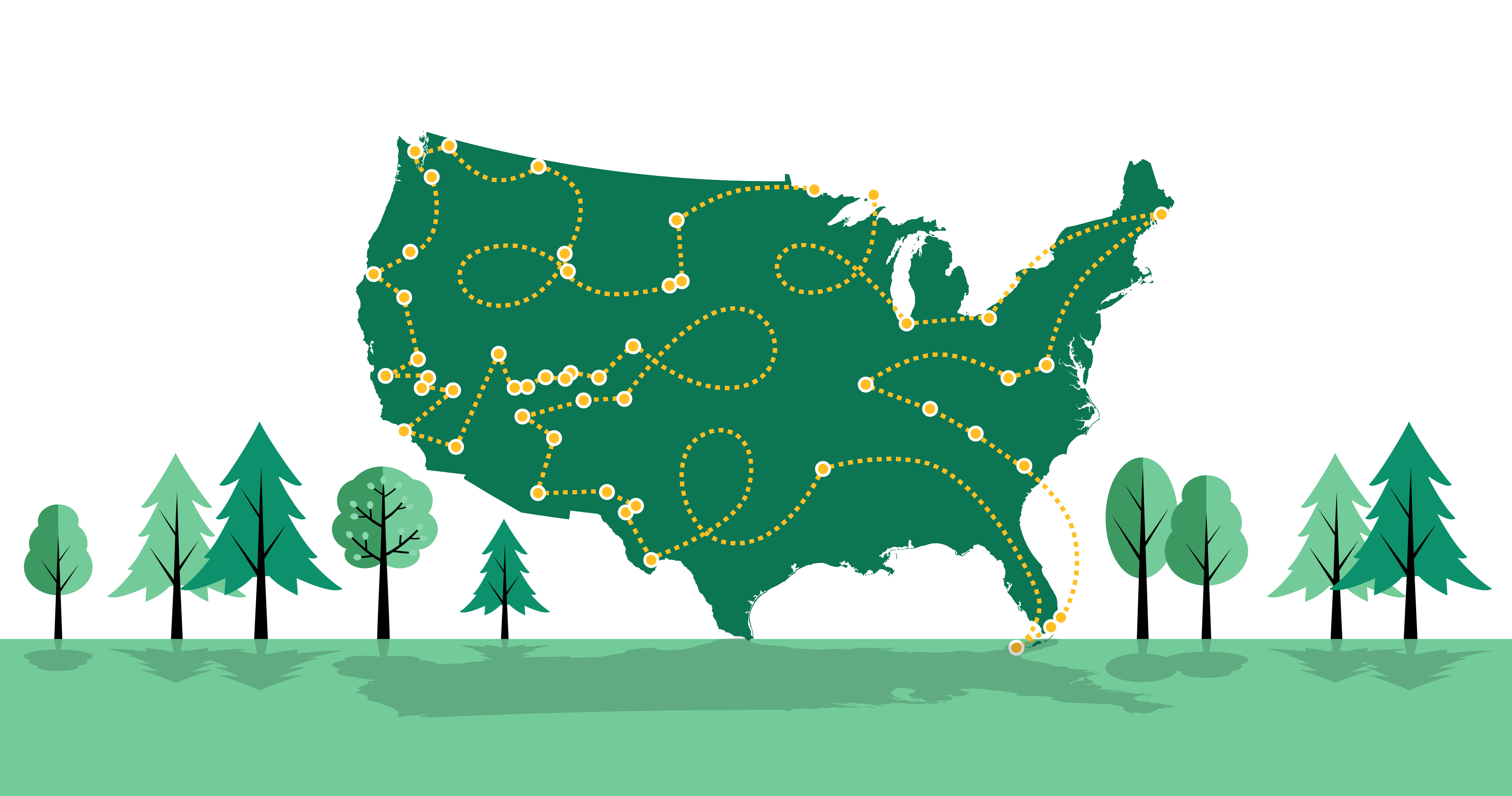 Visiting the hidden gems of U.S. National Parks.