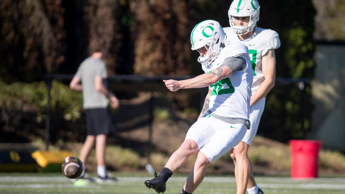 Kicker Atticus Sappington on leaving Oregon State for Oregon football: ‘Time to move on’