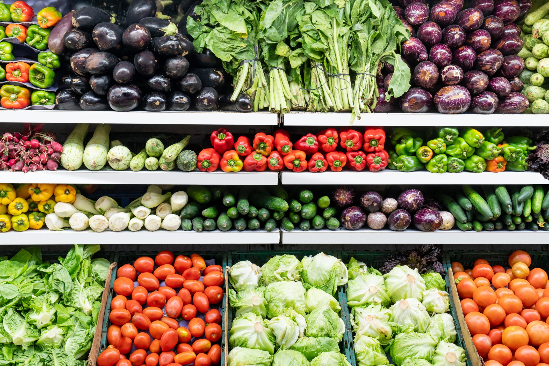 Some vegetables and fruits found in the produce aisle may expose folks to high-risk levels of pesticides.