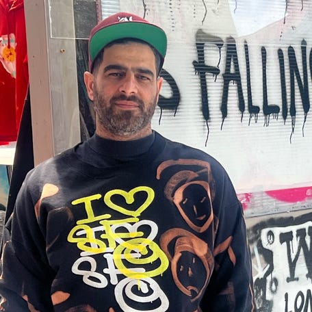 Eiad Eltawil is undergoing a 30 day hunger strike to protest the San Francisco Municipal Transportation Agency's new bike lane in the Mission District.