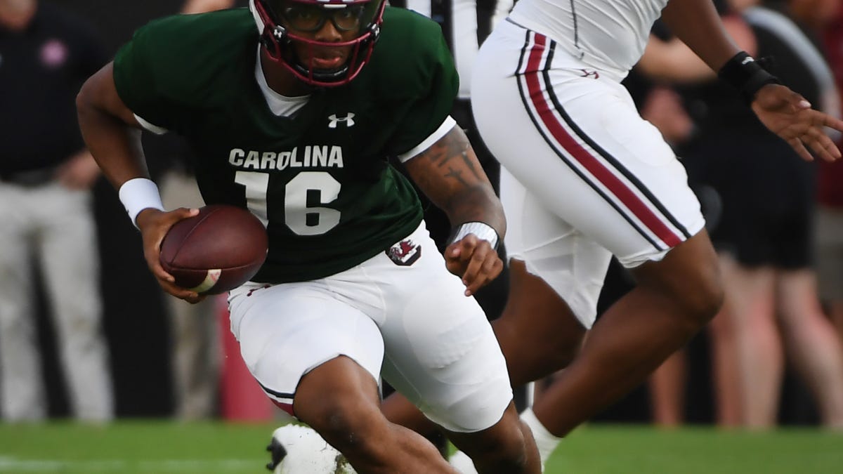 LaNorris Sellers, underclassmen stand out for South Carolina football in 2024 spring game