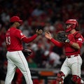 Final out from Alexis Diaz's 50th save thrown into GABP crowd by Reds OF Will Benson
