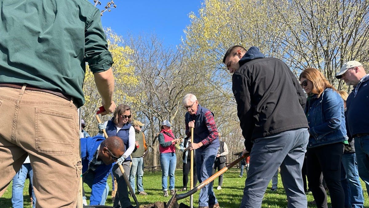 Gov. Tony Evers increases Wisconsin’s commitment to plant 100 million trees by 2030