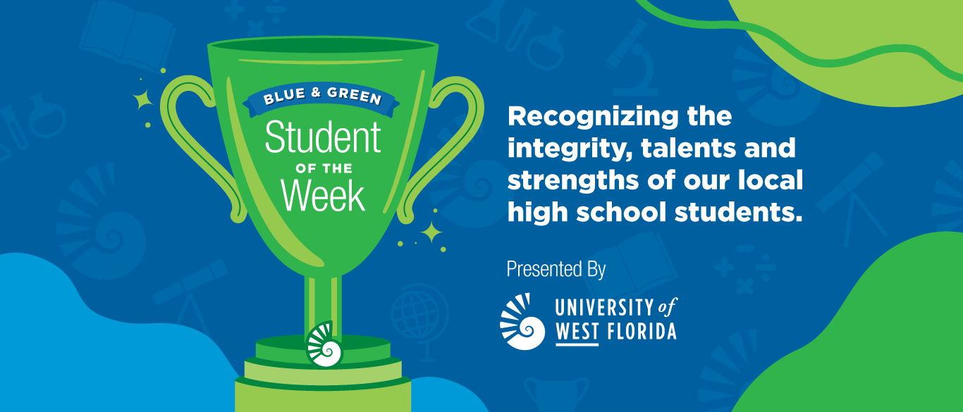 Escambia and Santa Rosa Student of the Week for March 30 announced