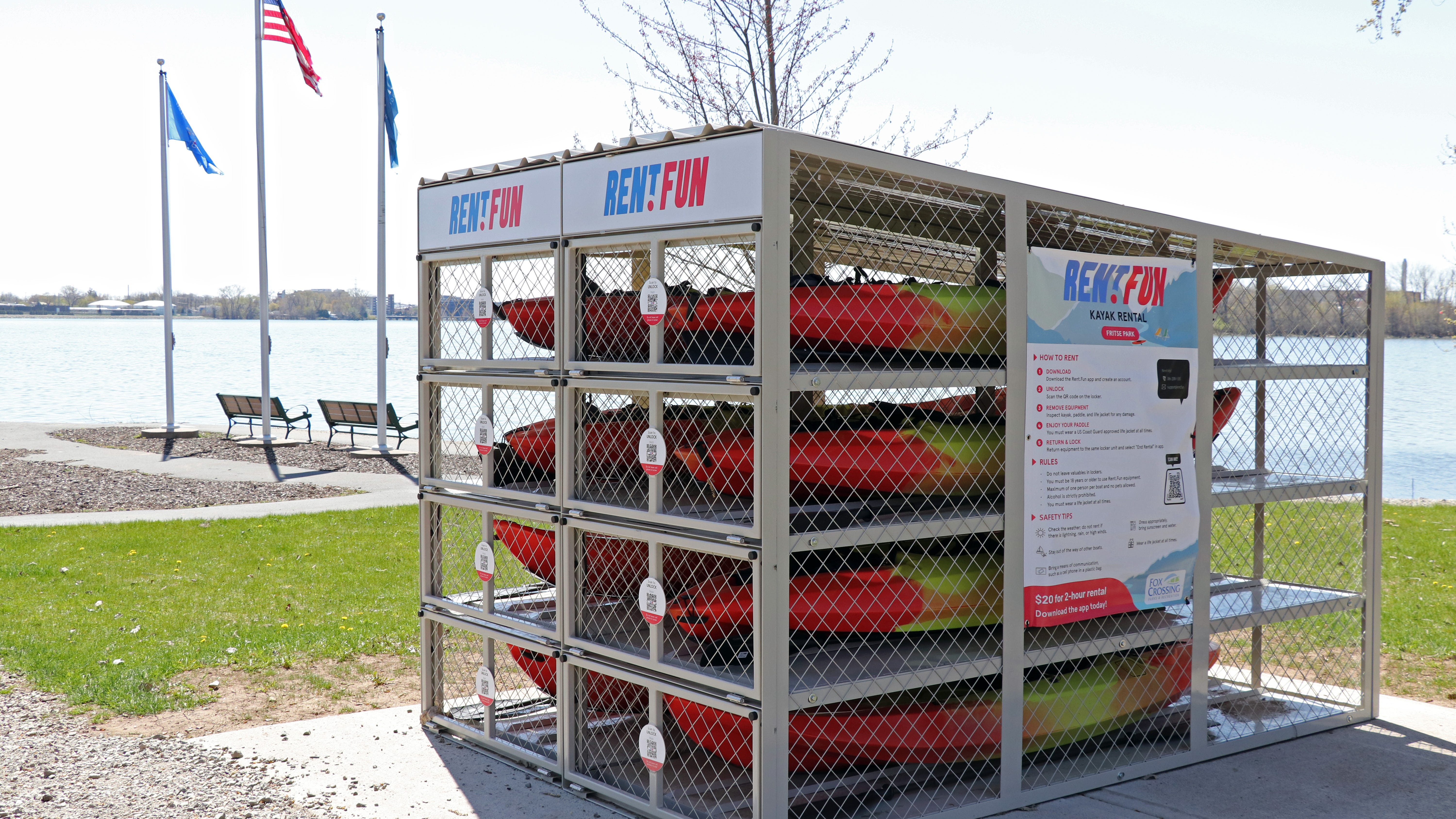Appleton, Neenah and others use local grants to offer kayak rentals