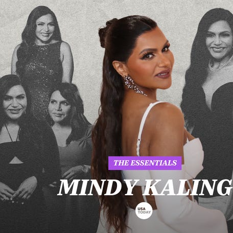 Multi-hyphenate Mindy Kaling shares her favorite writing tools, how she spends time with her kids (and finds peace) and what's on her running playlist for USA TODAY's weekly series, The Essentials.