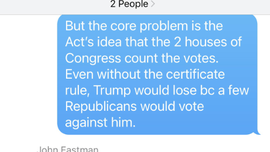 Texts show Trump aides' plot to use false electors to 'flip states'
