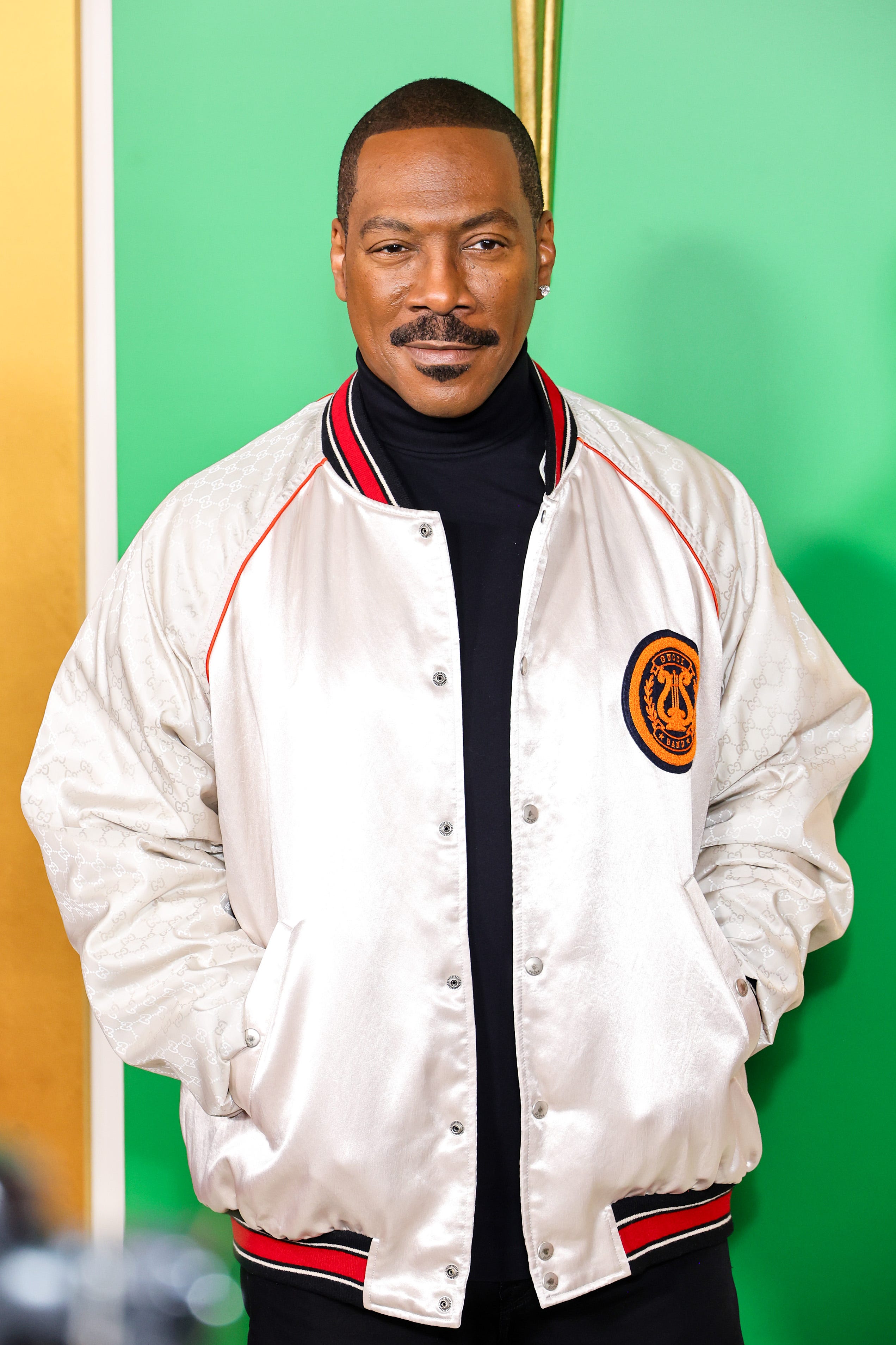 Eddie Murphy attends the world premiere of Amazon Prime Video's "Candy Cane Lane" at Regency Village Theatre on November 28, 2023 in Los Angeles, California.