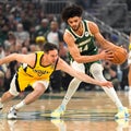 Pacers vs. Bucks photos Game 5 in NBA playoffs