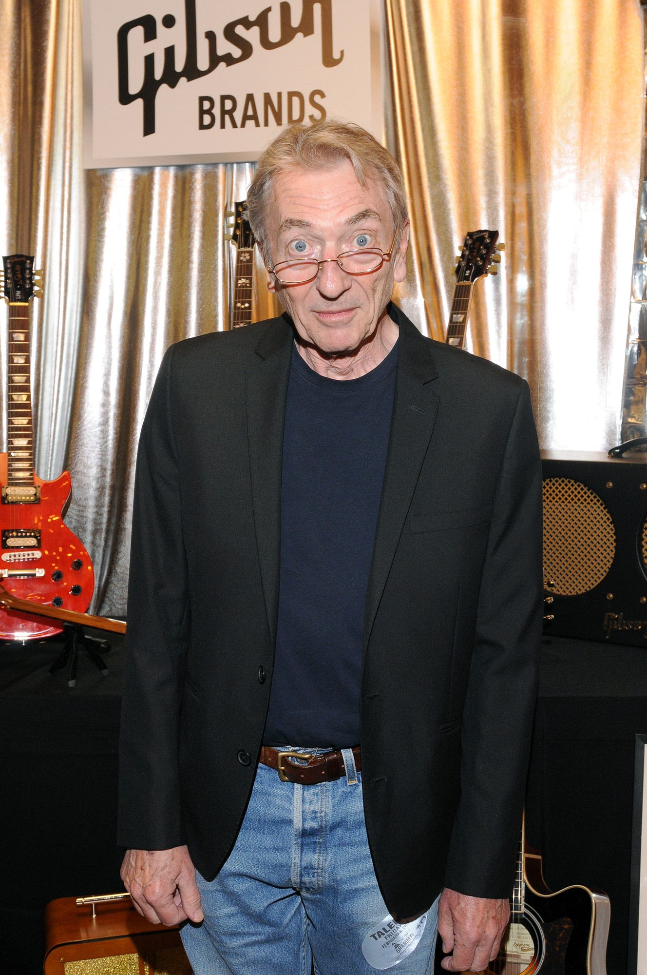 Musician Richard Tandy attends the GRAMMY gift lounge during The 57th Annual GRAMMY Awards at the Staples Center on February 6, 2015 in Los Angeles, Calif.