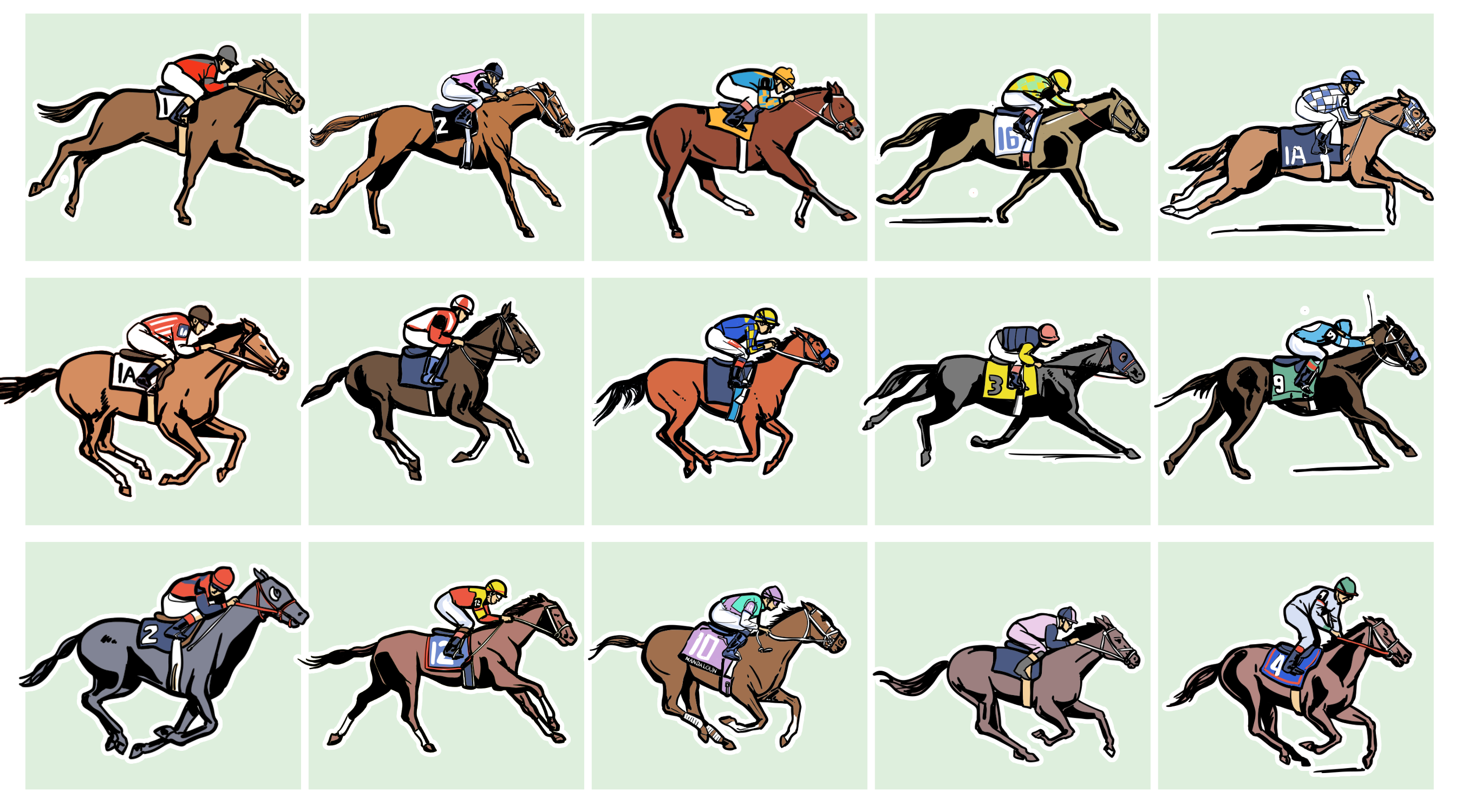Don't understand the Kentucky Derby? No sweat. Our graphics explain