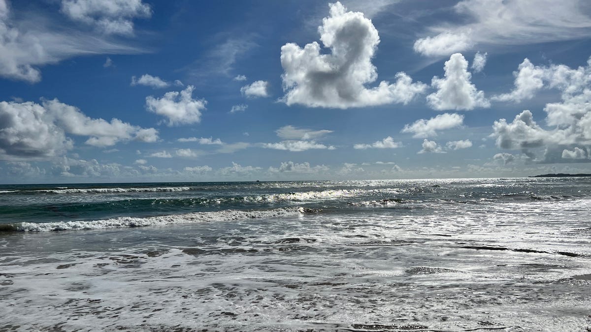 Waves roll onto the shore in Punta Cana, one of summer 2024's most popular international destinations, according to Allianz.