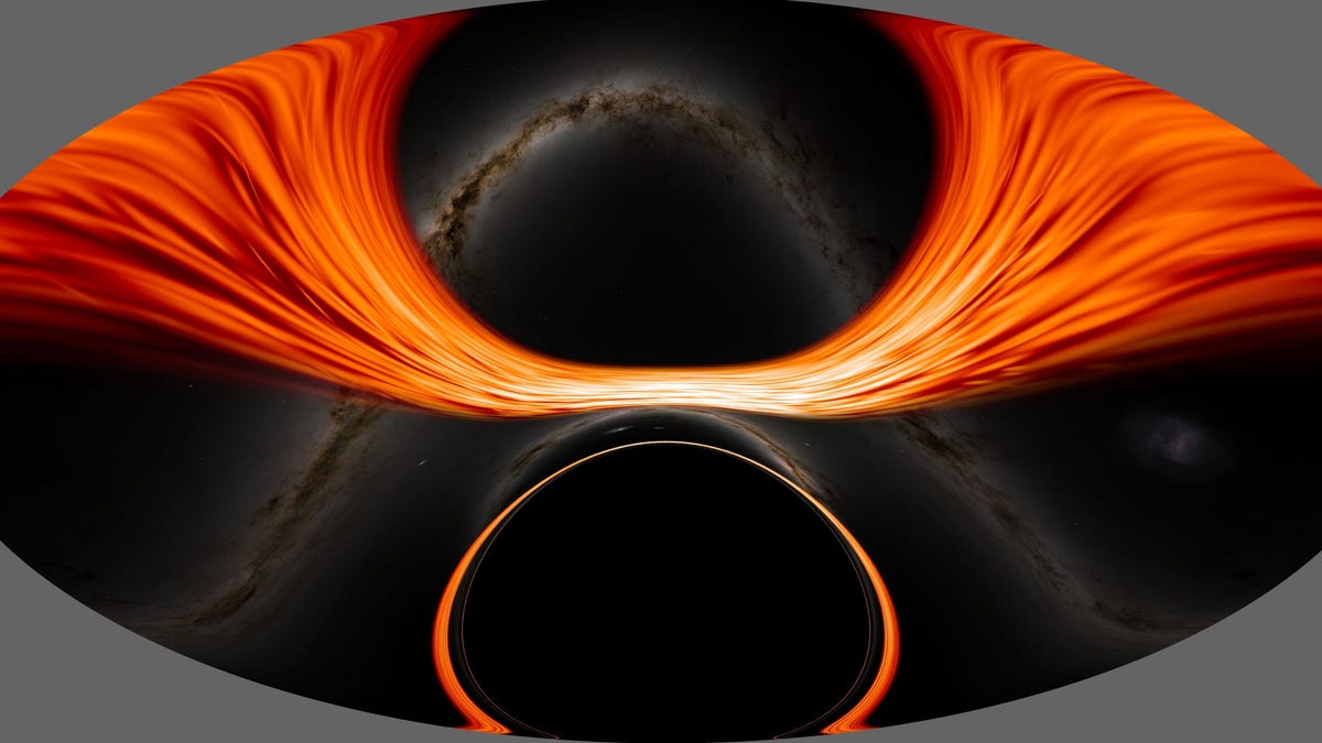 NASA simulation shows what it would be like to fall into a black hole: video