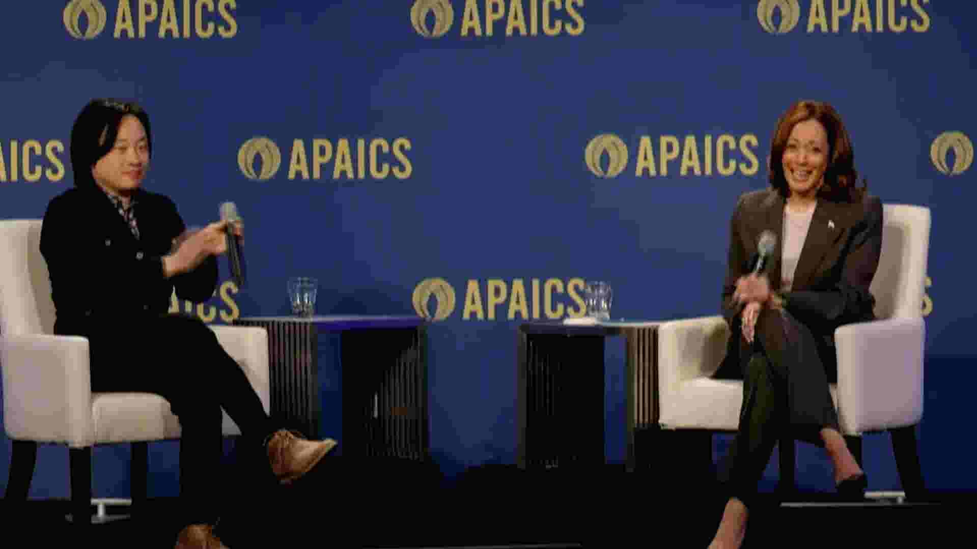 Kamala Harris drops an F-bomb during speech at APAICS Summit – USA TODAY