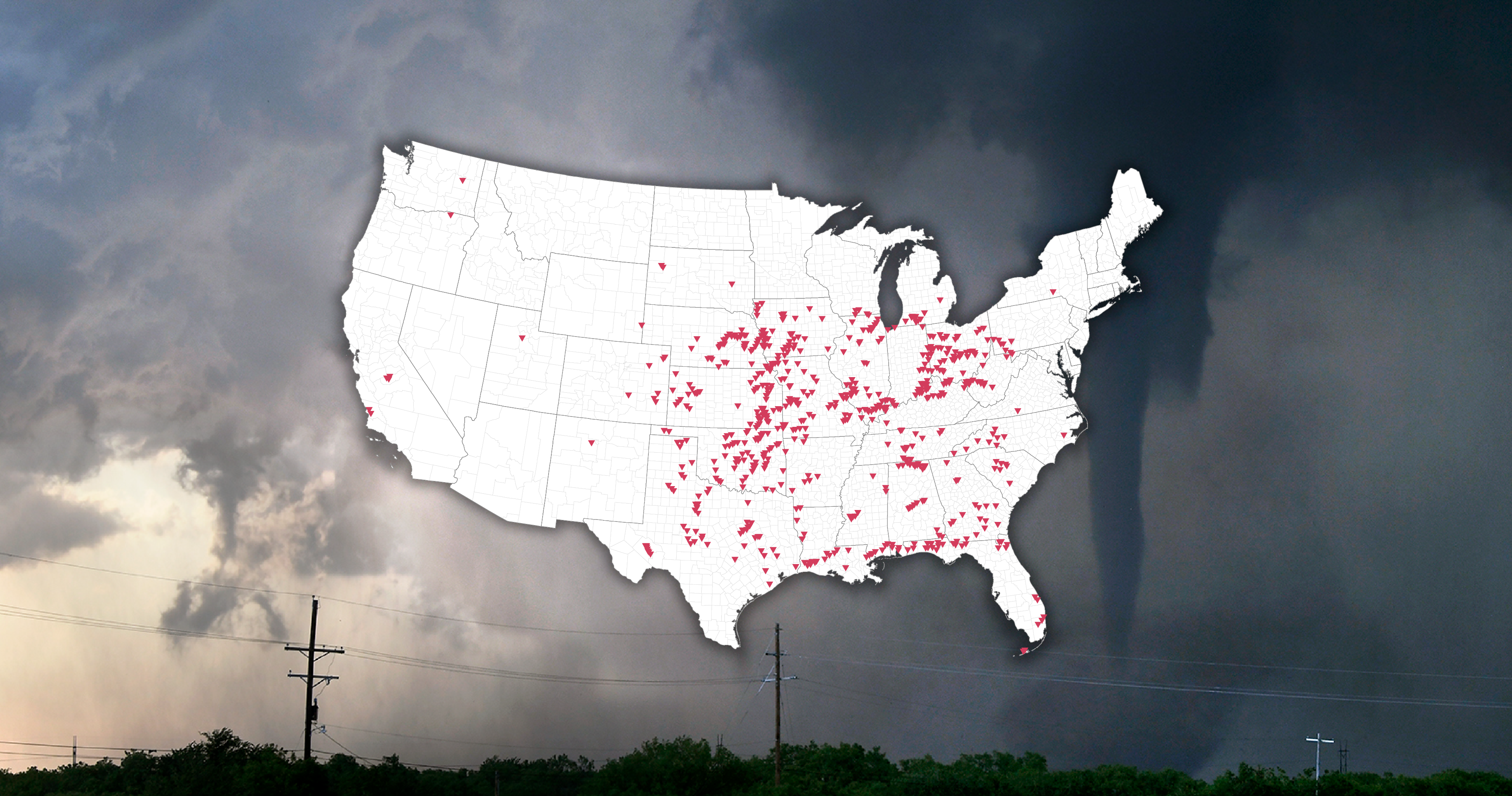 Nearly 800 tornadoes have struck across the U.S. and it's only May.