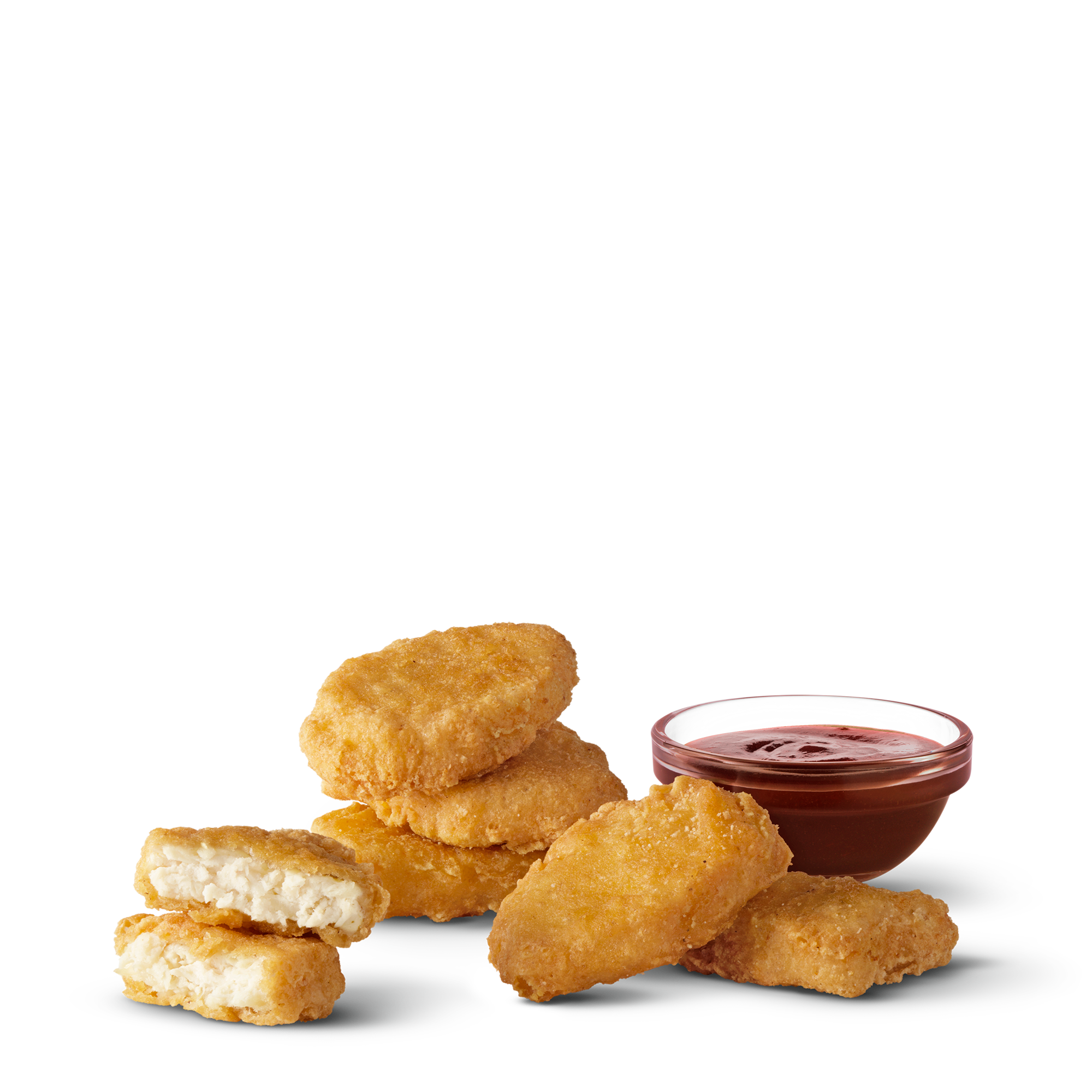 You can get a free 6-piece nugget on Wednesday.