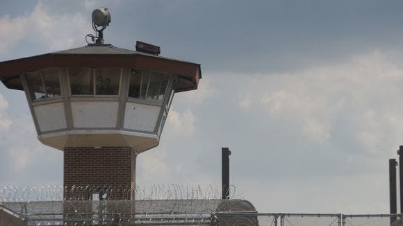 An exterior view at William C. Holman Correctional Facility in Atmore, Alabama, where Jamie Mills is currently incarcerated. The State of Alabama plans to execute Mills on Thursday, May 30 in connection with the murders of Floyd and Vera Hill, an elderly couple robbed and beaten to death in June 2004.