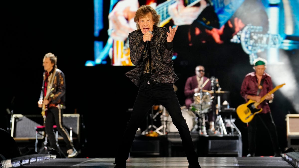 Zespół Rolling Stones bawi się na stadionie MetLife przed weekendem z okazji Dnia Pamięci