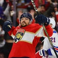 Florida Panthers win in OT to even up series with New York Rangers at two games apiece