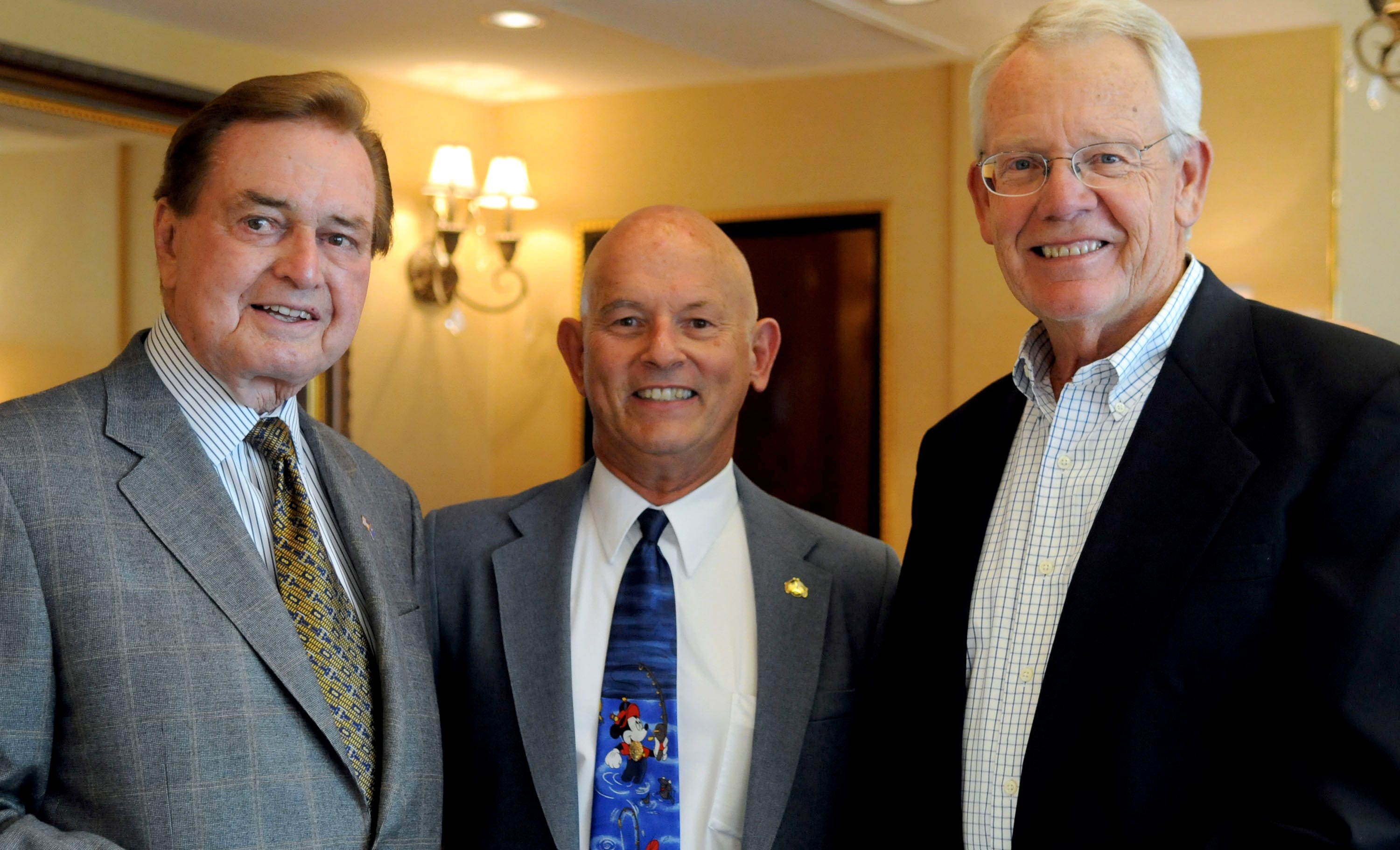 IN 2008: State Sen. William Raggio, left; District Attorney Dick Gammick and former District Attorney and future U.S. District Judge Larry Hicks attend a reunion dinner at the Peppermill Hotel-Casino 38 years after Raggio left the DA's office. The reunion was hosted by Raggio for his former colleagues affectionately known at Raggio's Raiders.