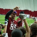 Arizona Cardinals rookies revel in chance to work with local flag football teams