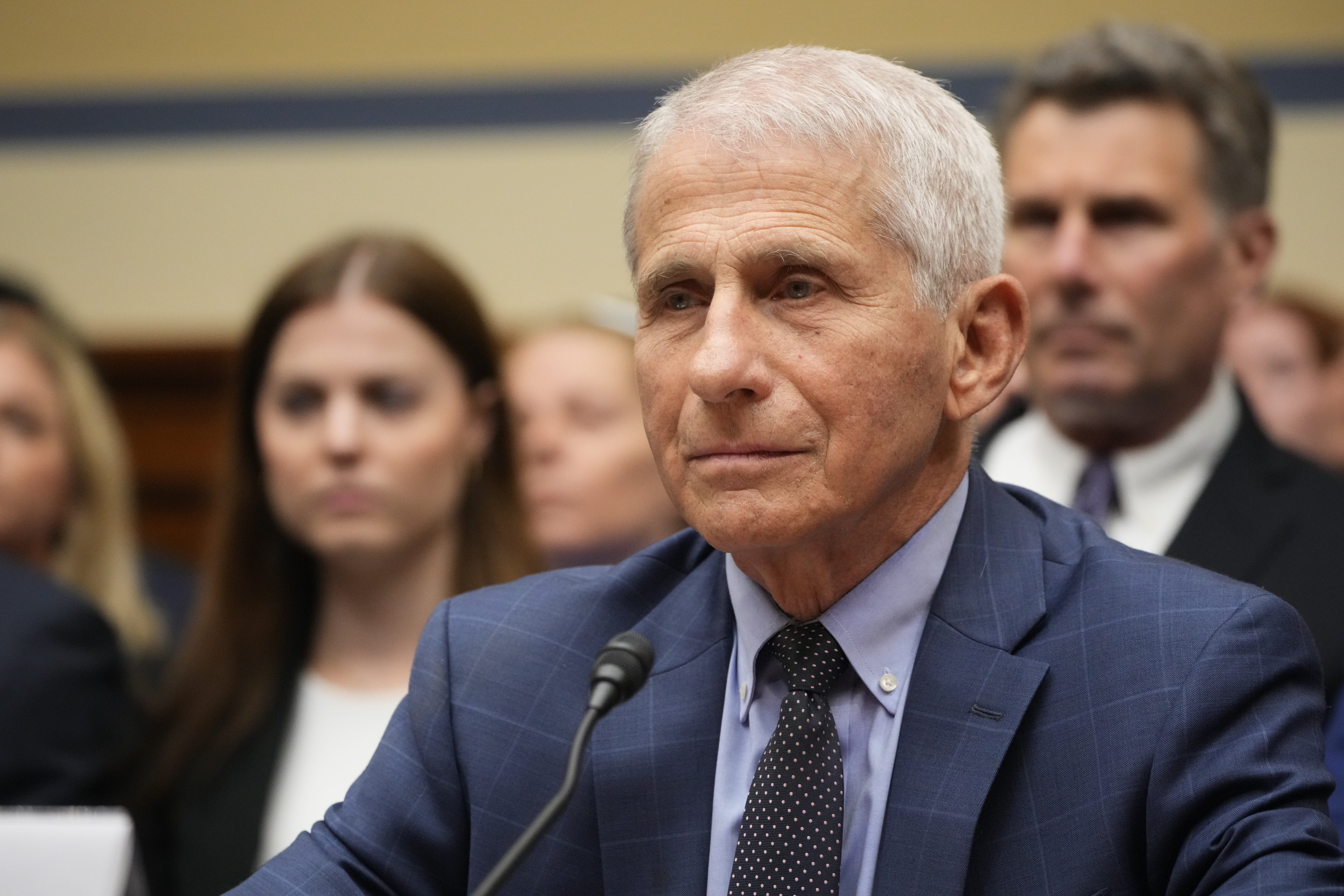Anthony Fauci, former Director of the National Institute of Allergy and Infectious Diseases, testifies in front of the House Oversight and Accountability Select Subcommittee on the Coronavirus Pandemic on June 3, 2024 in Washington, D.C..
