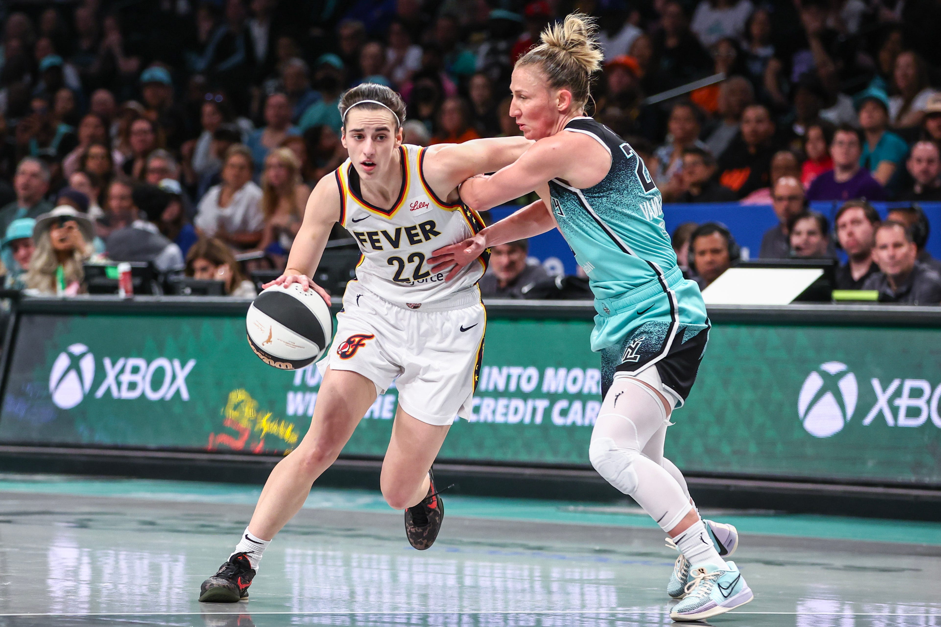 Caitlin Clark is just the second rookie in WNBA history to score 150-plus points, grab 50-plus rebounds and hand out 50-plus assists in her first 10 games as a pro
