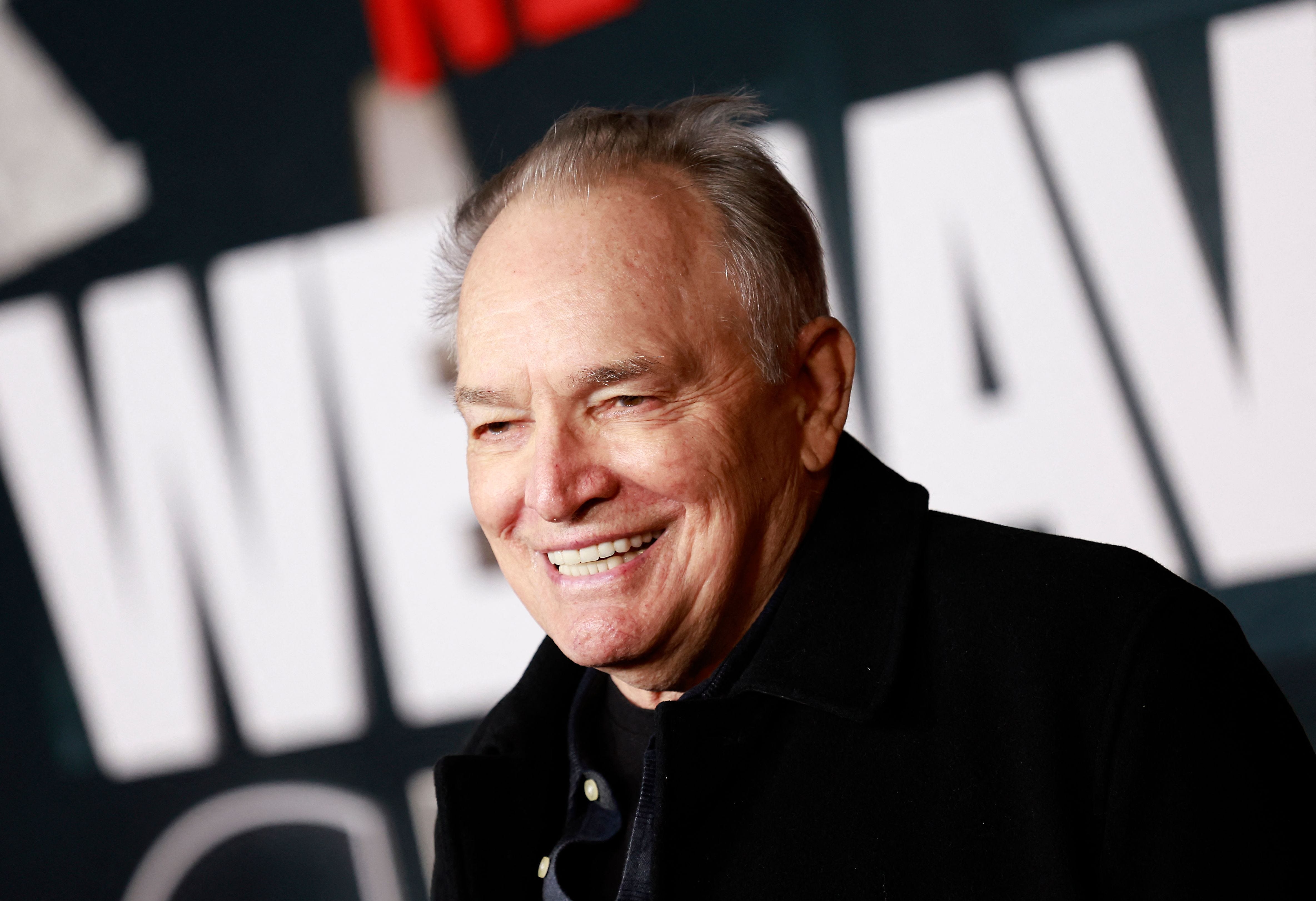 US actor Tom Bower arrives for the premiere of Netflix's "We Have a Ghost" at The Tudum Theater in Los Angeles, California, on February 22, 2023. (Photo by Michael Tran / AFP) (Photo by MICHAEL TRAN/AFP via Getty Images) ORG XMIT: 775939226 [Via MerlinFTP Drop]