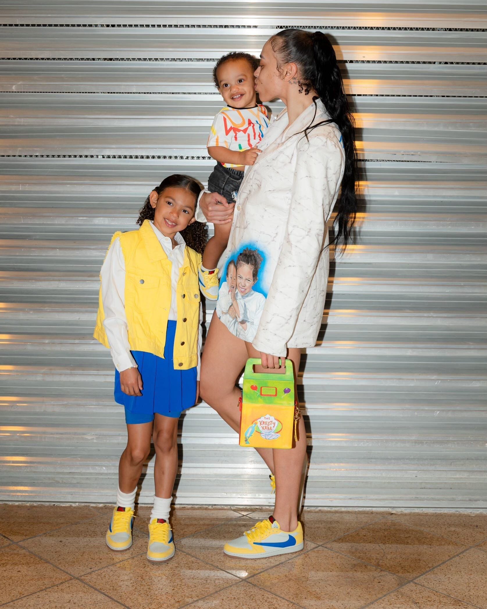 Sparks forward Dearica Hamby has returned to the WNBA after having children twice. Her daughter Amaya, 7, and son Legend, 1, are regulars at games.