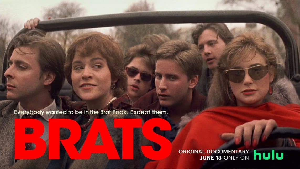 Andrew McCarthy looks at the origin and the fallout from the term Brat Pack in his Hulu documentary "Brats" (out June 13). McCarthy says it was never clear which of the generation's young actors was actually in the Brat Pack. We explore.
