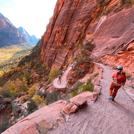 2. Zion National Park in Utah saw 4,946,592 visitors.