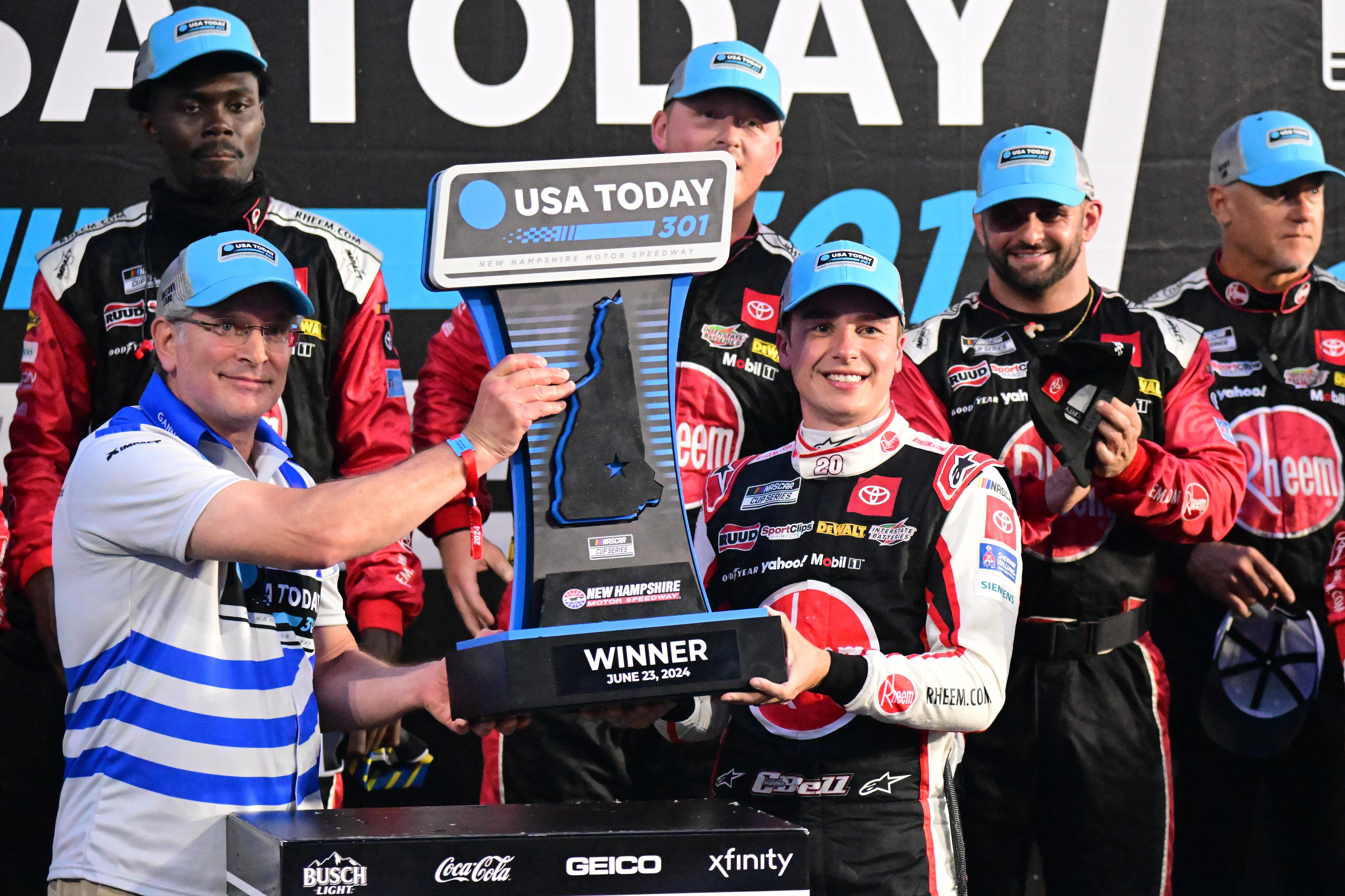 Usp Nascar Usa Today 301-Bell trophy